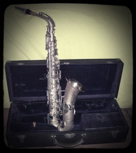 Beuscher Silver Saxophone