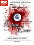 king lear play poster