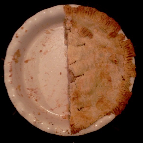 Apple Pie Half Gone