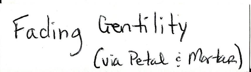 Fading Gentility Prompt Box