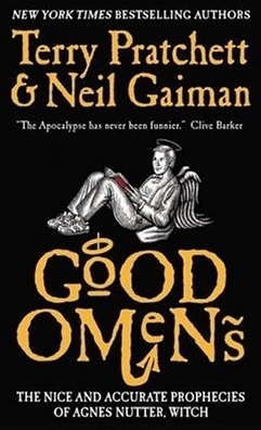 good omens black cover