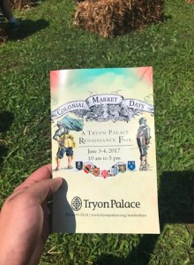 colonial market days map