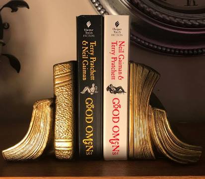 good omens black and white